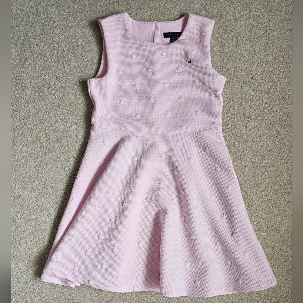 Tommy Hilfiger Baby Pink Girl's Easter Dress, never worn, Size 8